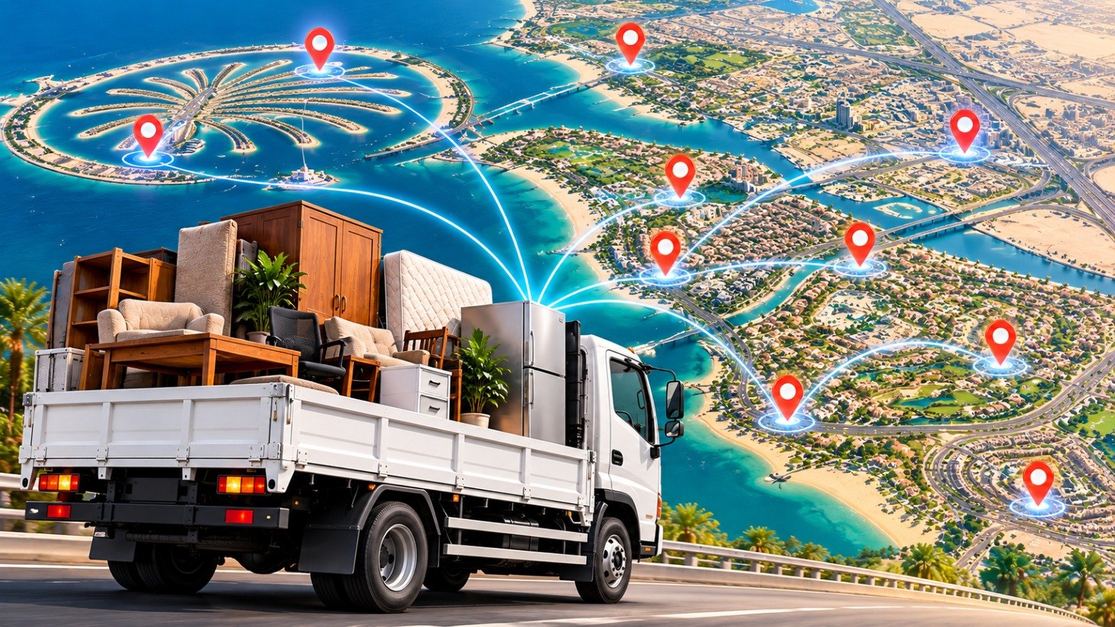 Commercial junk removal service areas in Dubai