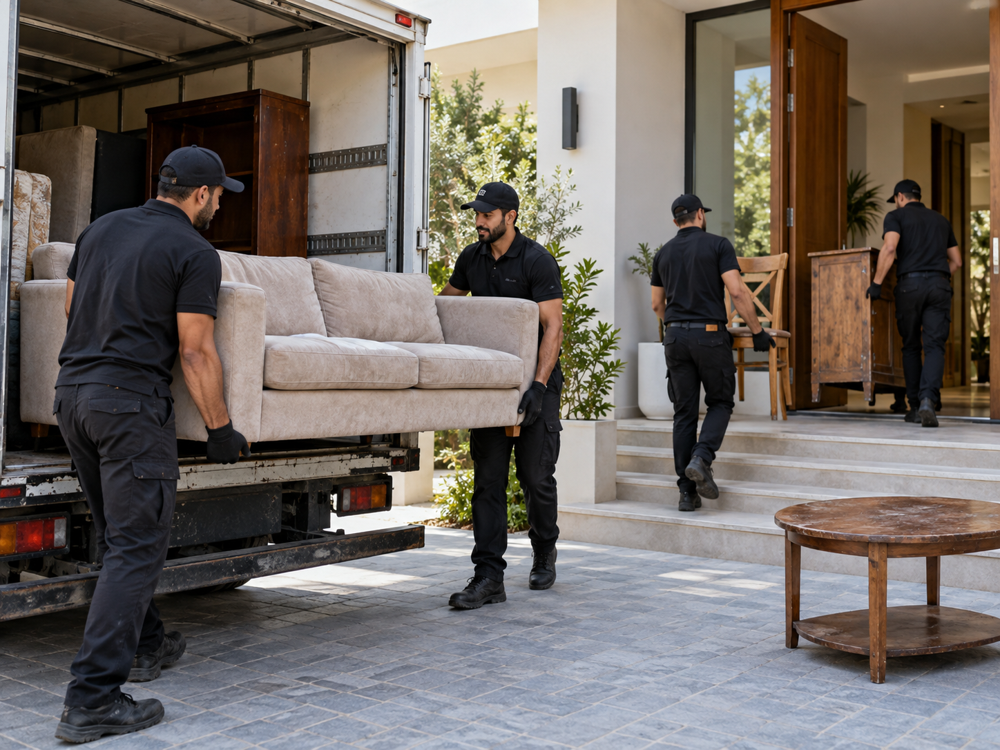 Old furniture and bulky items removal in Dubai
