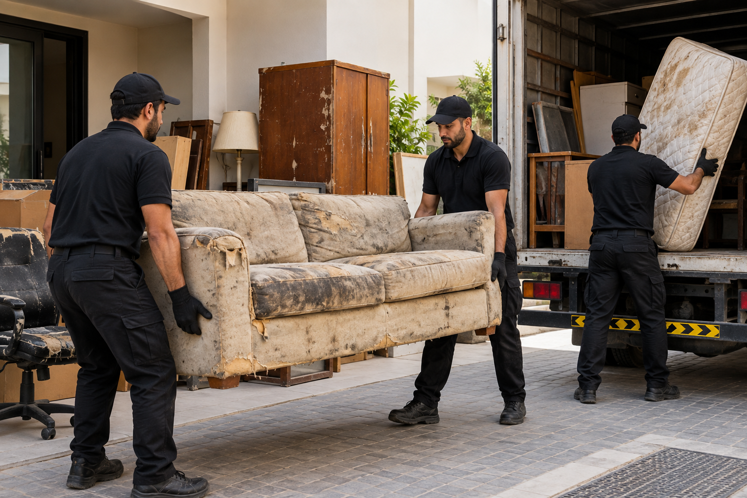 Sofa junk removal service