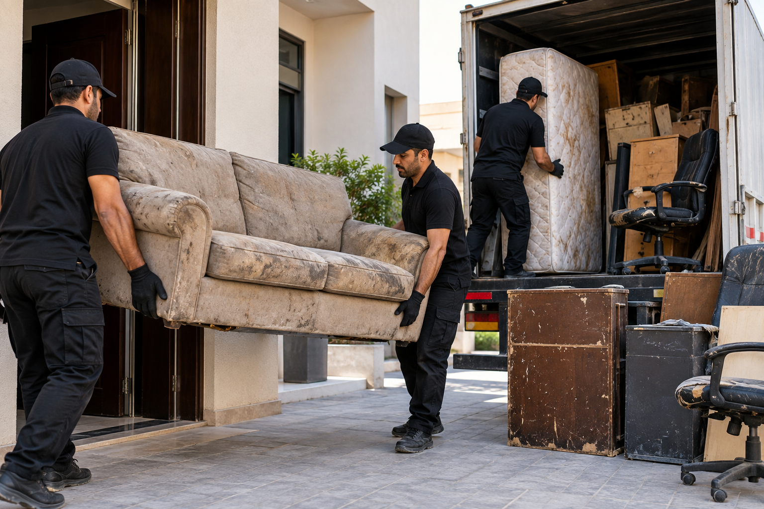 Sofa junk removal Dubai