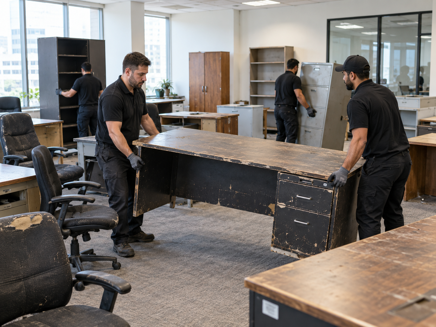 Business items junk removal