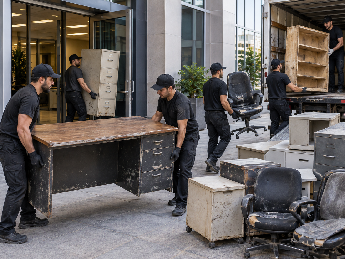 Commercial junk removal in Dubai