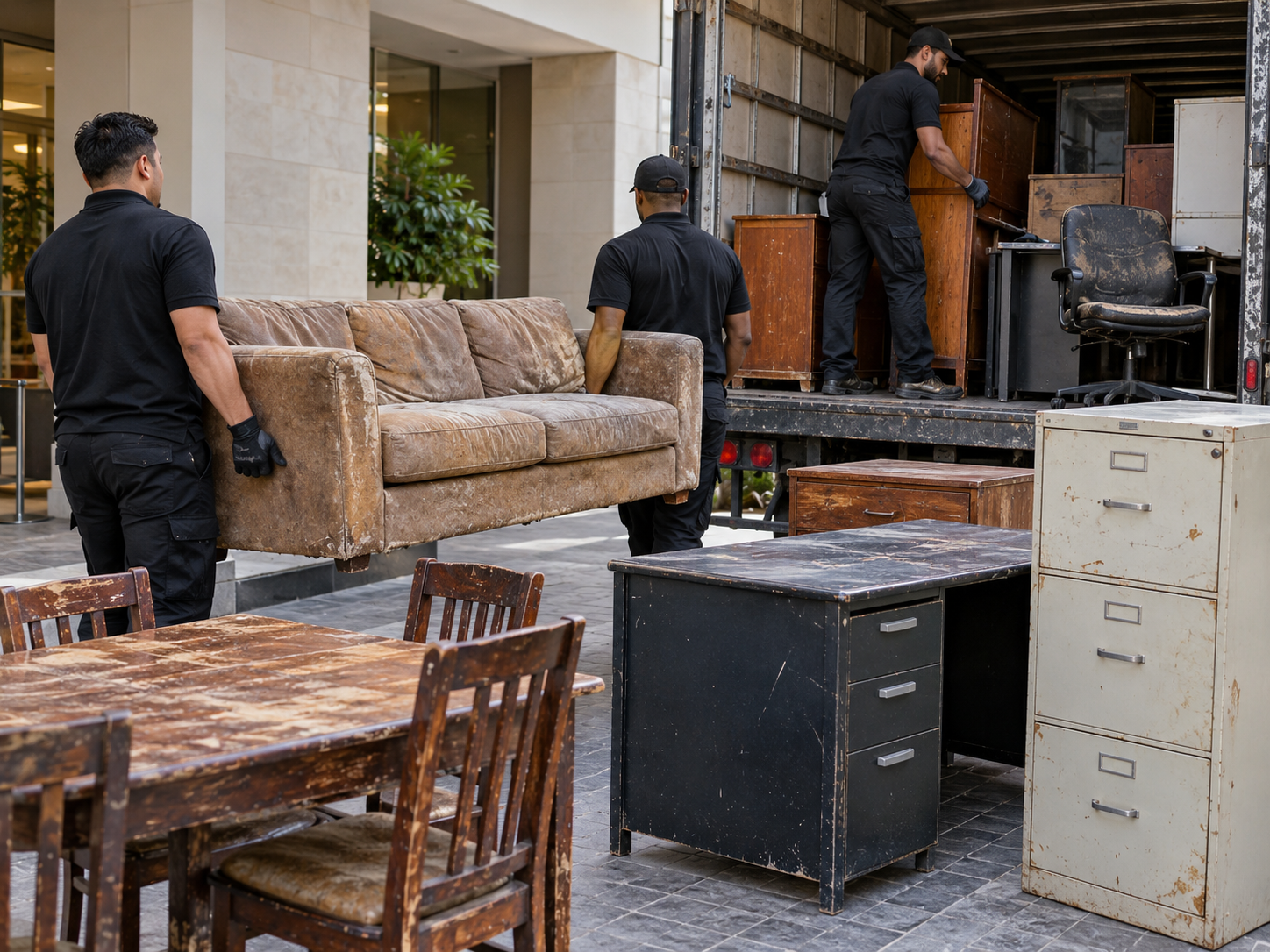 Move out furniture clear out