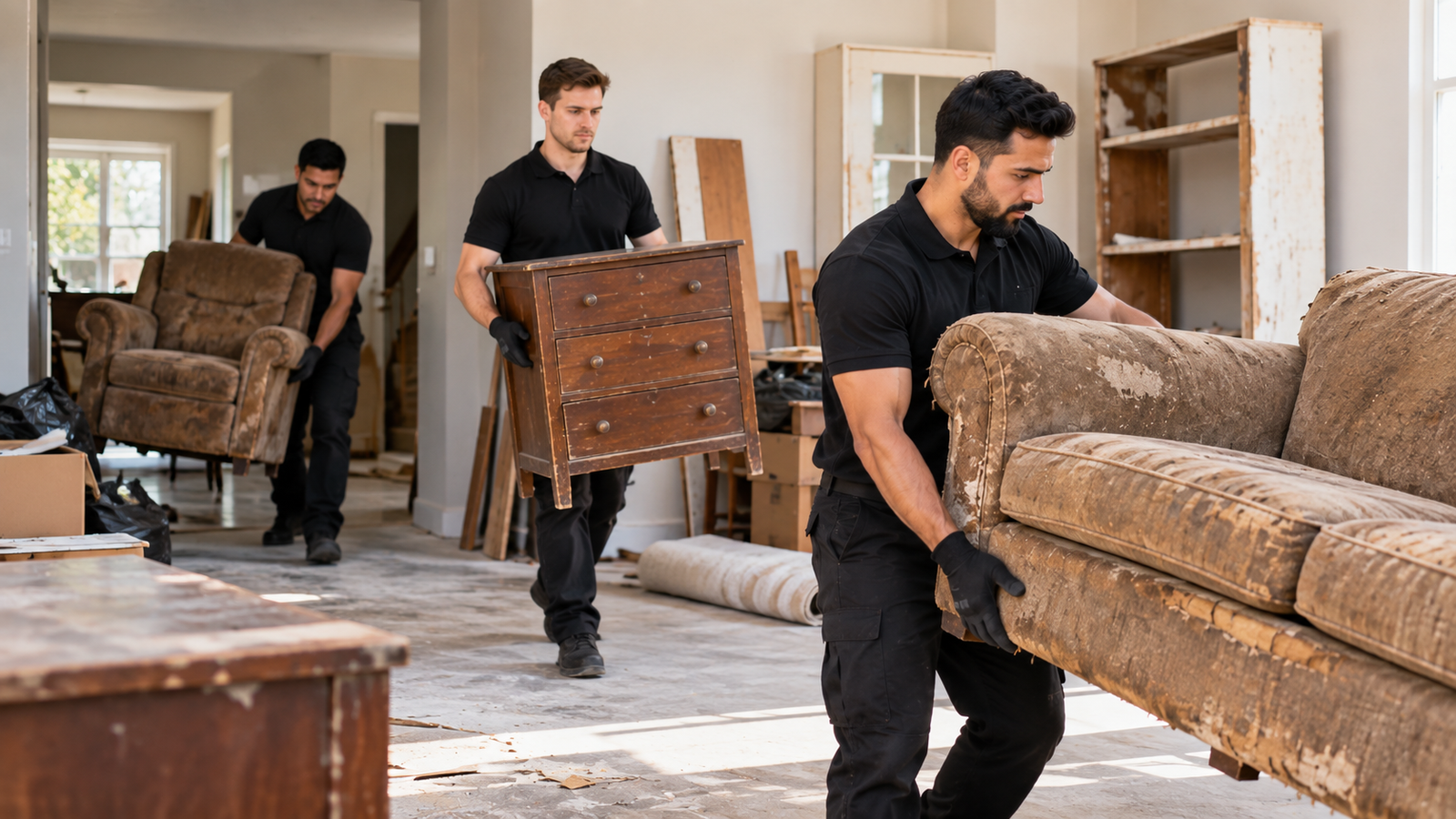 Move-out and renovation home clear-out service