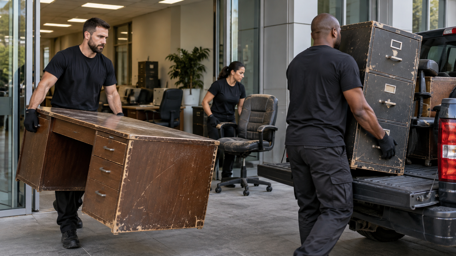 Office furniture removal in Dubai