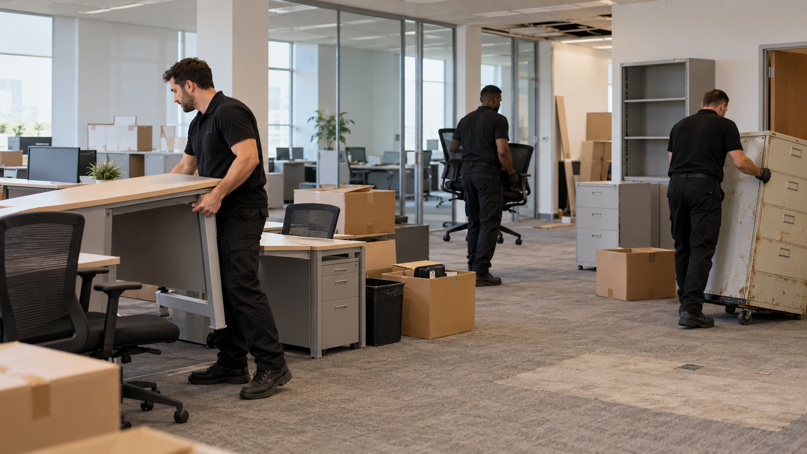 Office relocation and renovation clear out