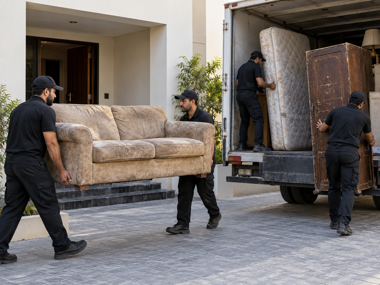 Old furniture removal in Dubai